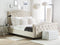 AUREL - Tweepersoonsbed - Beige - 160 x 200 cm - Polyester
