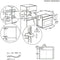 Zanussi ZVEKW7X1 - Inbouw Magnetron - 1000W - 42L - Grill