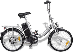 vidaXL - Elektrische - fiets - inklapbaar - met - Li-ion-accu - aluminiumlegering