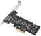 Silverstone ECS06 - HDD/SSD Controller - PCI-e 3.0 x2 - 6x SATA (data) - SATA-600