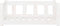 vidaXL - Hondenmand - 75,5x55,5x28 - cm - massief - grenenhout - wit