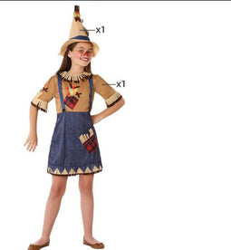 Atosa Scarecard Oz Kinder Tovenaarskostuum Veelkleurig 7-9 Years