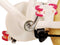 Volare Excellent Kinderfiets - Meisjes - 18 inch - Wit - 95% afgemonteerd