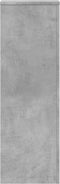 vidaXL - Plantenstandaard - 33x33x100 - cm - bewerkt - hout - betongrijs