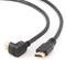 Gembird 1.8m HDMI - HDMI-kabel 1.4 High Speed Met Ethernet - Gehoekte connector - Zwart