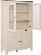 Beliani SEATLLE - Servieskast - Beige - MDF