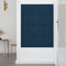 vidaXL - Wandpanelen - 12 - st - 1,08 - m² - 30x30 - cm - fluweel - blauw