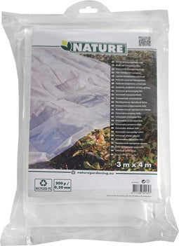 Nature - Groeifolie - Afdekzeil - 3 x 4m - 200μ - Transparant - Multifunctioneel