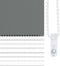 vidaXL - Zebra - rolgordijn - 45x150 - cm - stofbreedte - 40,9 - cm - donkergrijs
