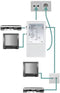Axing TVS 9-02 - Multirangeversterker - TV FM 10 dB