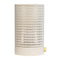 Mesh - Lantaarn - Oplaadbaar LED - Crème wit