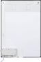 Eurom Sani 400 - Infraroodpaneel met spiegel 50x70cm - WiFi - Helder (Zilver)