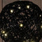 Anna's Collection - B.O.T. Ball 15 cm Dark Glitter 10Led Warm White