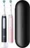 Oral-B iO 3 - Elektrische tandenborstel - 3 standen - Duo pack Zwart/Roze