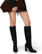 POSH by Poelman LAUREN - Hoge laars met hak 9,5 cm - Zwart