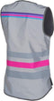 WOWOW Lucy Jacket Dames Full reflective Grijs/roze Maat S