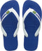 Havaianas Brasil Logo Slippers - Teenslipper - Unisex - Blauw (43/44)