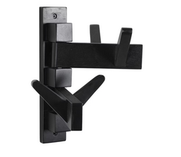 Bizzotto Daiki - Wandkapstok - 4 Haken - Zwart - 32,9 x 15,5 x 28 cm