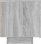 vidaXL - Tv-meubel - 100x35x40 - cm - bewerkt - hout - grijs - sonoma - eikenkleurig