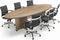 Vergadertafel Chief ovaal 320x120cm in Donker Eiken
