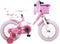 Volare Rose Kinderfiets - Meisjes - 14 inch - Roze/Wit - 95% afgemonteerd