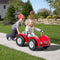 Step2 Zip N' Zoom Pedal Car in Rood - Rode Trapauto - Felrood pedaalvoertuig met voorwielaandrijving