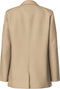 Pieces PCBOSSY LS LOOSE BLAZER NOOS - Dames Blazer - Loose Fit - Beige