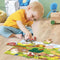 Carotina Baby - De Boerderij - Panoramische Puzzel - Ontwikkeling van logica en fijne motoriek (24 stuks)