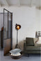 BePureHome Rodeo Bank 2-Zits - Recycle Leer - Army - 85x190x86