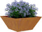 vidaXL - Tuinmand - Plantenbak - 35x35x15 - cm - Weerbestendig - Staal