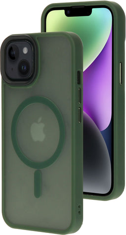 Mobiparts iPhone 14/13 - Hardcover - MagSafe Compatible - Groen