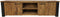 HSM Collection TV meubel Atlanta - rustiek oud teak/metaal