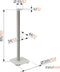 Vogel's SFS 4113 - Speakerstandaard - Akoestisch getest - Wit