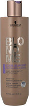 Schwarzkopf BlondMe Cool Blondes Neutralizing Shampo 1000ml - Normale shampoo vrouwen - Voor Alle haartypes
