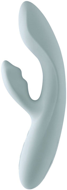 Svakom - Chika - Verwarmende Rabbit Vibrator - Tarzan Vibrator - Met App Control - Lichtgrijs