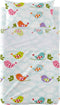 Set beddengoed voor kinderbed HappyFriday Mr Fox Little Birds Multicolour Wieg voor baby's 2 Onderdelen