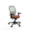 Piqueras y Crespo 3D036N0 - Bureaustoel - Verstelbare hoogte met armleuning - Wit Bruin