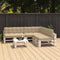 vidaXL - Bankkussens - pallet - 7 - st - beige