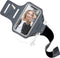 Mobiparts iPhone 11 - Sport Armband - Ademend materiaal met sleutelvak - Zwart