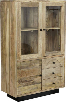 Display Standaard DKD Home Decor Kristal Mangohout 90 x 40 x 190 cm