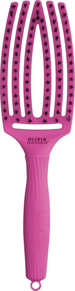 Olivia Garden - FingerBrush - Combo Medium - Bright Pink