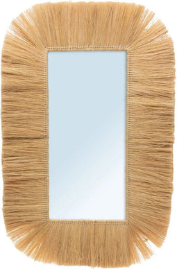 Safaary - Bazar Bizar Spiegel Naturel L Jaipur - 90x60 CM