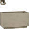 Mica Decorations Plantenbak Donny - 60x30x35 cm - cement - Grijs