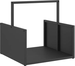 vidaXL - Brandhoutrek - 40x40x40 - cm - koudgewalst - staal - zwart