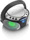 Lenco SCD-550 - Draagbare Radio/CD-speler - Bluetooth FM Radio - Zilver