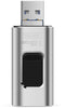 Vlectro - 4-in-1 USB-stick - 128 GB - Wit