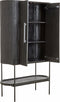 Light & Living Opbergkast Dumosi - Mangohout - 165 x 100cm - Mat Zwart