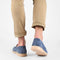 PS Poelman ANDRE - Heren Loafers - Suède - Blauw - Maat 43