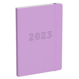 Agenda 2023 Office A5 QC Colour 7dagen/2pagina's lilac lavender