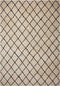 MIDYAT - Laagpolig vloerkleed - Beige - 140 x 200 cm - Polyester